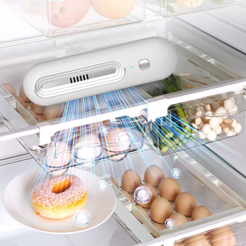 Refrigerator Deodorizer & Air Purifier – Extends Food Shelf Life and Eliminates Odours for Home, Car, and Wardrobe